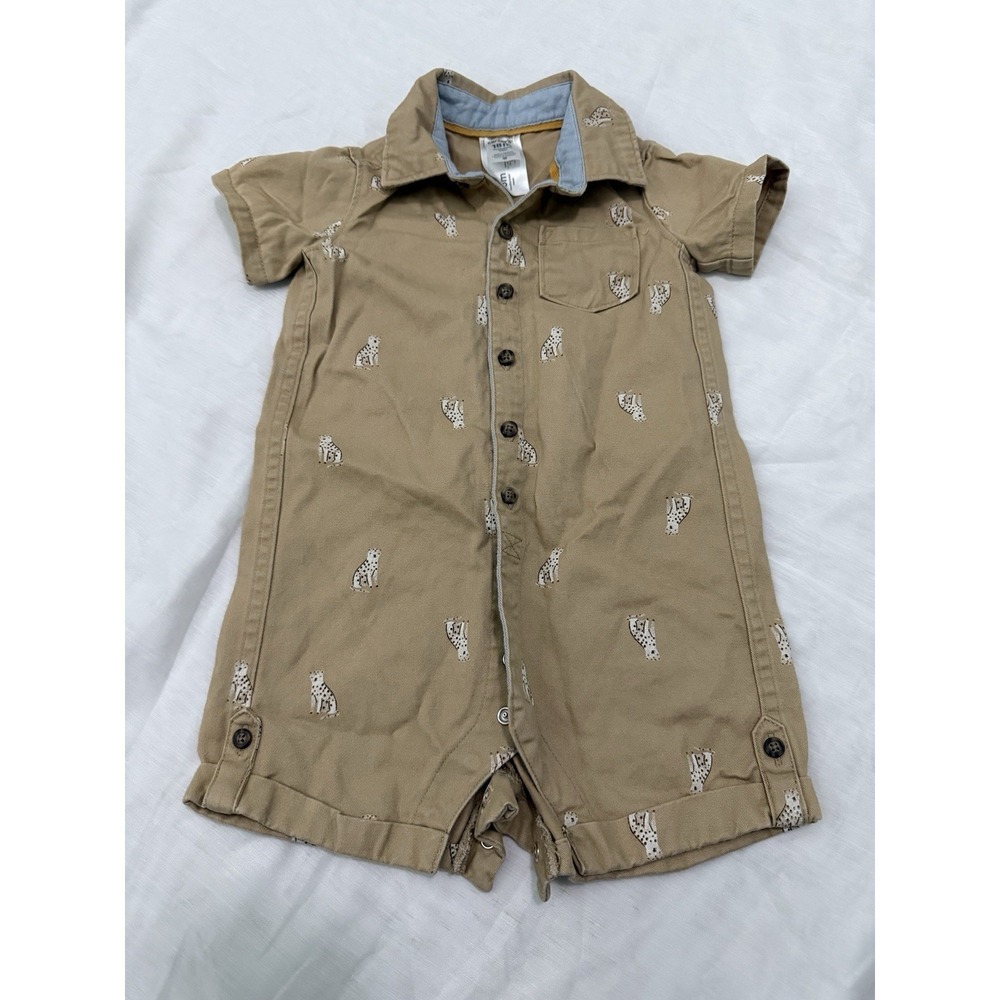 Carters Romper Cheetah Cat‎ 18 Month